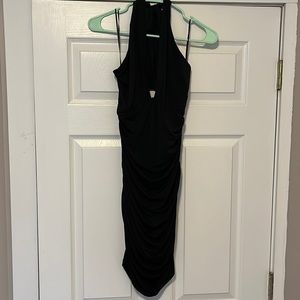 NWT Abercrombie Multiway Ruched Halter Mini Dress
